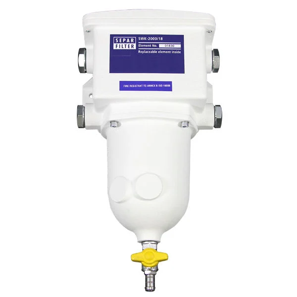 Separ Filter SWK 2000-18 con vaso metálico